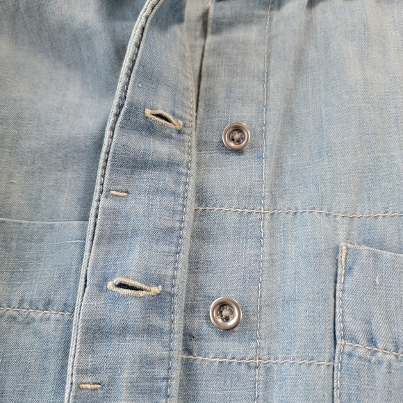 GAP 1969 Denim Chambry Romper Size XS EUC - Picture 7 of 13